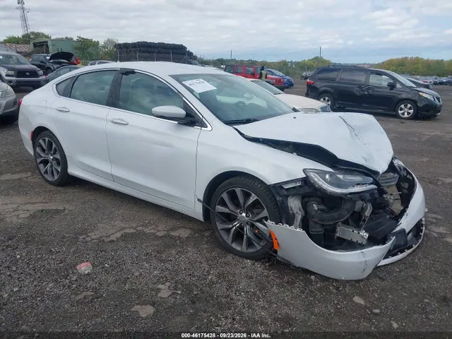 2015 Chrysler 200 C VIN 1C3CCCCBXFN652451 фото 1