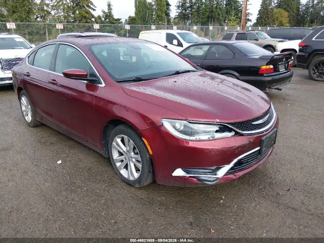 1C3CCCAG2GN121759 Chrysler 200 Limited Platinum 2016 — повреждение Передняя часть, фото до ремонта