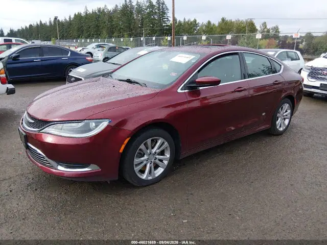 1C3CCCAG2GN121759 — 2016 Chrysler 200 Limited Platinum, фото 2 с аукциона IAAI 14.10.2026, Передняя часть
