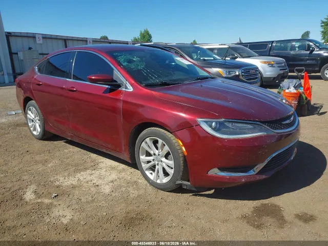 2015 Chrysler 200 Limited VIN 1C3CCCAB8FN575209 фото 1