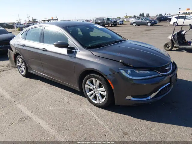 1C3CCCAB3FN622839 — 2015 Chrysler 200 Limited, Передняя часть (Front End), фото до ремонта