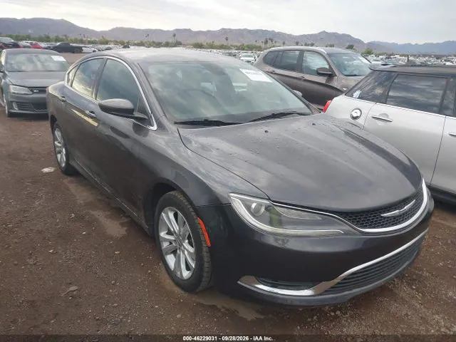 2015 Chrysler 200 Limited VIN 1C3CCCAB8FN627308 фото 1