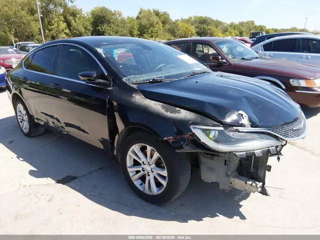 1C3CCCAB4GN143587 — 2016 Chrysler 200 Limited, Передняя часть (Front End), фото до ремонта