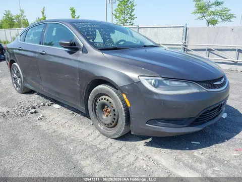 1C3CCCFB2FN682457 — 2015 Chrysler 200 LX, Задняя часть слева (Left Rear), фото до ремонта