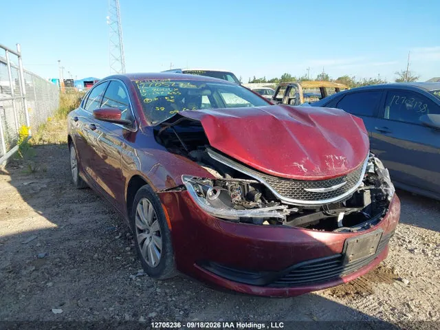 2016 Chrysler 200 LX VIN 1C3CCCFB6GN197885 фото 1
