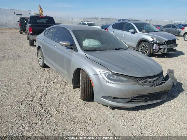 1C3CCCDG6HN509851 — 2017 Chrysler 200 S, Передняя часть (Front), фото до ремонта