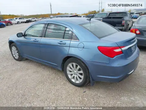 2011 Chrysler 200 Lx VIN 1C3BC4FB8BN549374 фото 4