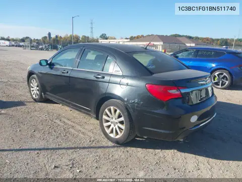 1C3BC1FG1BN511740 — 2011 Chrysler 200, фото 4 с аукциона IAAI, Естественный износ
