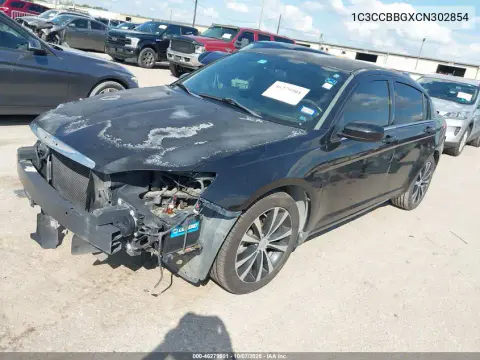 2012 Chrysler 200 Touring VIN 1C3CCBBGXCN302854 фото 3