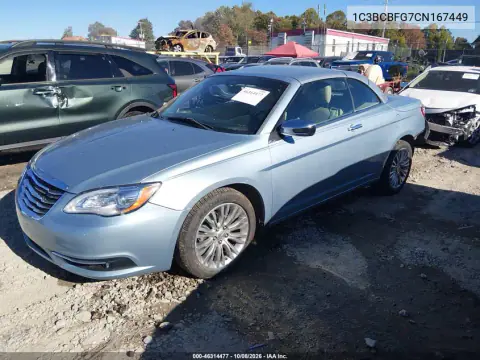 2012 Chrysler 200 Limited VIN 1C3BCBFG7CN167449 фото 3