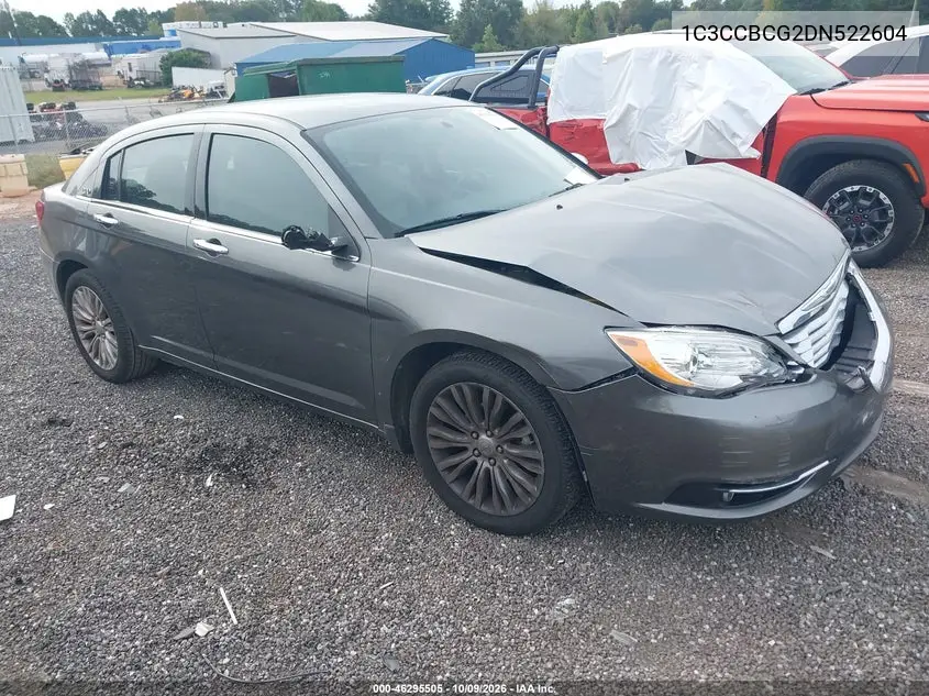 2013 Chrysler 200 Limited VIN 1C3CCBCG2DN522604 фото 2