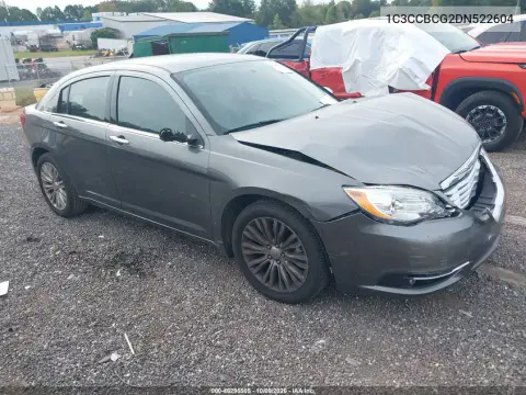 2013 Chrysler 200 Limited VIN 1C3CCBCG2DN522604 фото 2