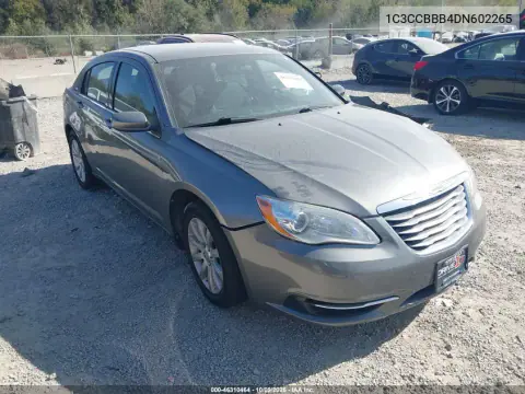 1C3CCBBB4DN602265 — 2013 Chrysler 200, Передняя часть, фото до ремонта