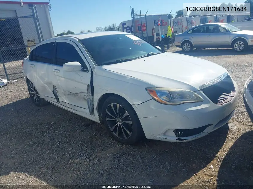 1C3CCBBG8EN171684 — 2014 Chrysler 200, фото 2 с аукциона IAAI, Повреждения со всех сторон