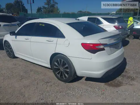 1C3CCBBG8EN171684 — 2014 Chrysler 200, фото 4 с аукциона IAAI, Повреждения со всех сторон