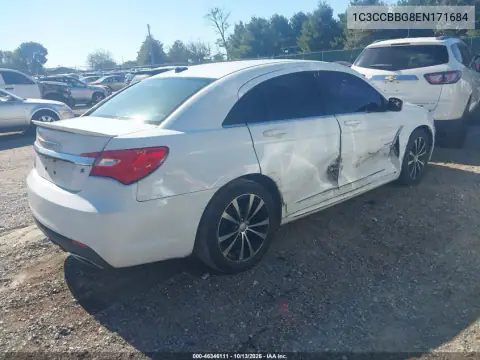 1C3CCBBG8EN171684 — 2014 Chrysler 200, фото 5 с аукциона IAAI, Повреждения со всех сторон