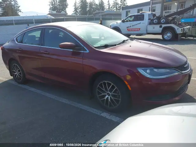 1C3CCCFB9FN530837 — 2015 Chrysler 200, Левый бок (Left Side), фото до ремонта
