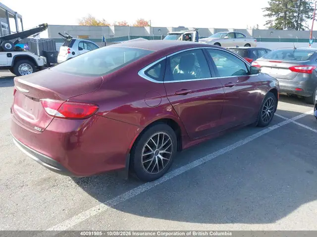 1C3CCCFB9FN530837 — 2015 Chrysler 200, фото 4 с аукциона IAAI 14.10.2026, Левый бок