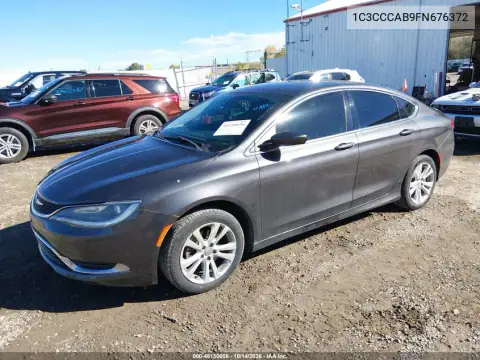 1C3CCCAB9FN676372 — 2015 Chrysler 200, фото 3 с аукциона IAAI, Правый бок