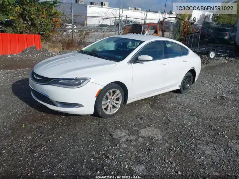 2015 Chrysler 200 Limited VIN 1C3CCCAB6FN591022 фото 3