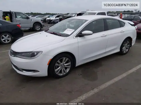 2015 Chrysler 200 Limited VIN 1C3CCCAB3FN712024 фото 3