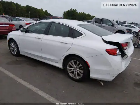 2015 Chrysler 200 Limited VIN 1C3CCCAB3FN712024 фото 4