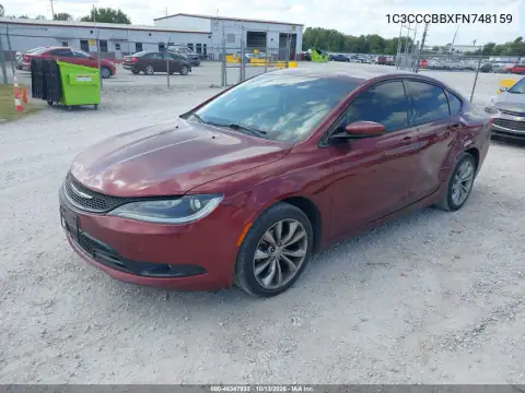 1C3CCCBBXFN748159 — 2015 Chrysler 200, фото 3 с аукциона IAAI, Левый бок
