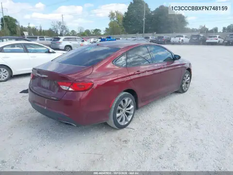 1C3CCCBBXFN748159 — 2015 Chrysler 200, фото 5 с аукциона IAAI, Левый бок