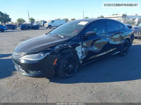 1C3CCCBBXFN558247 — 2015 Chrysler 200, фото 3 с аукциона IAAI, Боковая часть