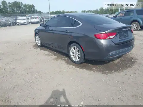 2016 Chrysler 200 Touring VIN 1C3CCCFB2GN186186 фото 4