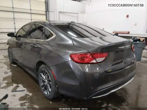 2016 Chrysler 200 Limited VIN 1C3CCCAB0GN160158 фото 4