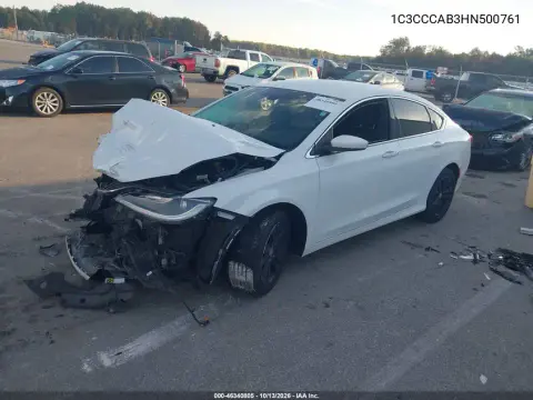 2017 Chrysler 200 Limited Platinum VIN 1C3CCCAB3HN500761 фото 3