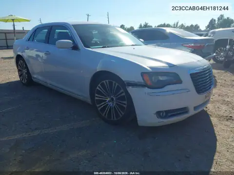 2C3CCABG4EH181244 — 2014 Chrysler 300, Естественный износ, фото до ремонта