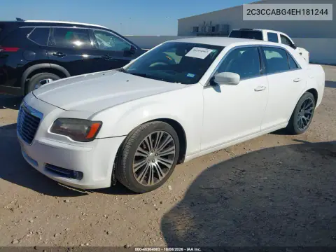 2014 Chrysler 300 300S VIN 2C3CCABG4EH181244 фото 3