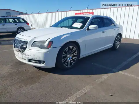 2C3CCABG1EH118411 — 2014 Chrysler 300, фото 3 с аукциона IAAI, Передняя часть