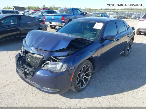 2015 Chrysler 300 300S VIN 2C3CCABG4FH859461 фото 3