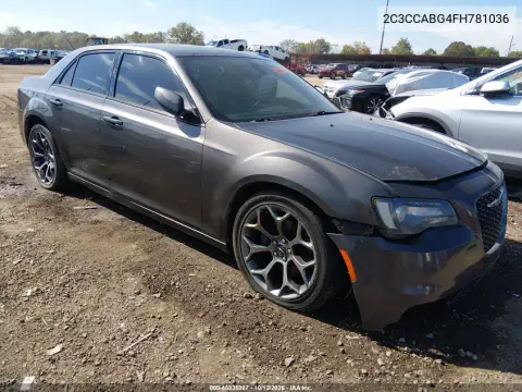 2C3CCABG4FH781036 — 2015 Chrysler 300, Передний левый, фото до ремонта
