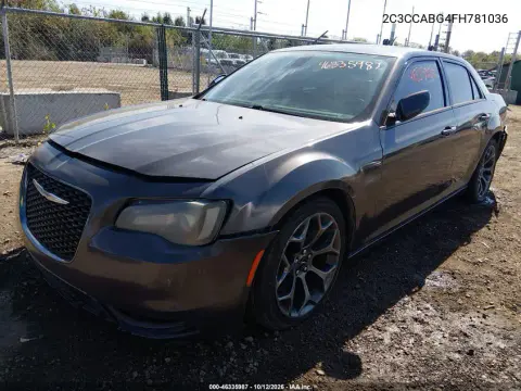2015 Chrysler 300 300S VIN 2C3CCABG4FH781036 фото 2