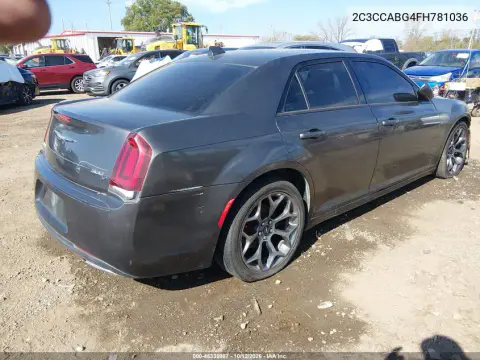 2015 Chrysler 300 300S VIN 2C3CCABG4FH781036 фото 4