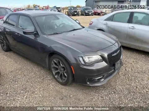 2C3CCABG4HH526552 — 2017 Chrysler 300, Левая сторона, фото до ремонта