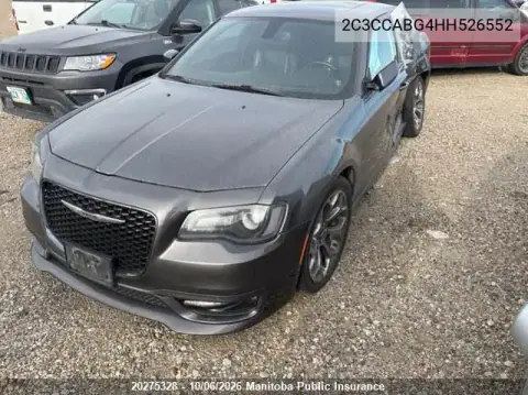 2017 Chrysler 300 S VIN 2C3CCABG4HH526552 фото 2