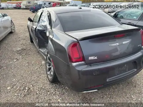 2017 Chrysler 300 S VIN 2C3CCABG4HH526552 фото 3