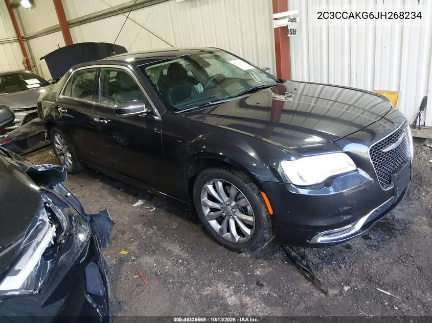 2018 Chrysler 300 Limited Awd VIN 2C3CCAKG6JH268234 фото 2