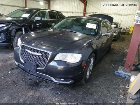 2018 Chrysler 300 Limited Awd VIN 2C3CCAKG6JH268234 фото 3