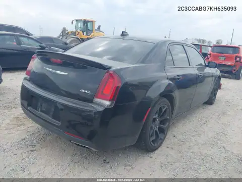 2C3CCABG7KH635093 — 2019 Chrysler 300, фото 5 с аукциона IAAI, Передняя часть