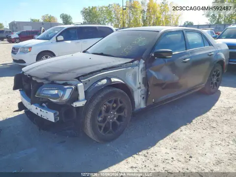 2021 Chrysler 300 S Awd VIN 2C3CCAGG4MH592487 фото 3
