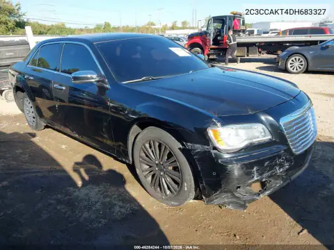 2C3CCAKT4DH683327 — 2013 Chrysler 300C, Передняя часть, фото до ремонта