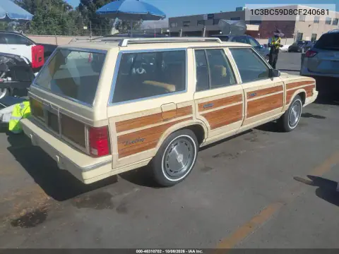 1982 Chrysler Lebaron Town And Country VIN 1C3BC59D8CF240681 фото 5