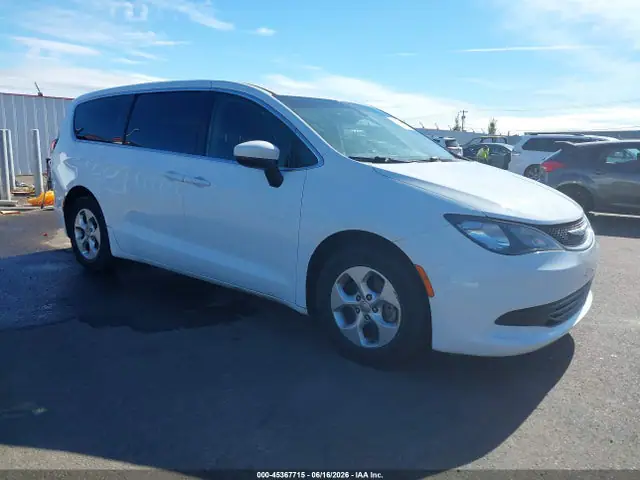 2C4RC1CG8HR788833 — 2017 Chrysler Pacifica LX, Задняя часть (Rear), фото до ремонта
