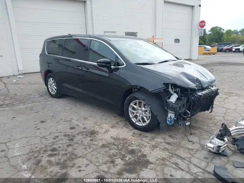 2C4RC1BG4SR606280 — 2025 Chrysler Pacifica Select, Передняя часть (Front), фото до ремонта